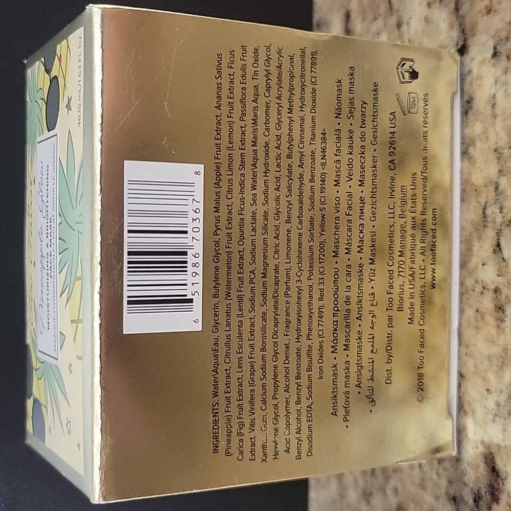 *HP* NEW Too Faced Pineapple Glow Mask - Picture 4 of 4